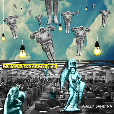 Arts numériques intitulée "que ta volonté soit…" par Wally Sanetra, Œuvre d'art originale, Travail numérique 2D