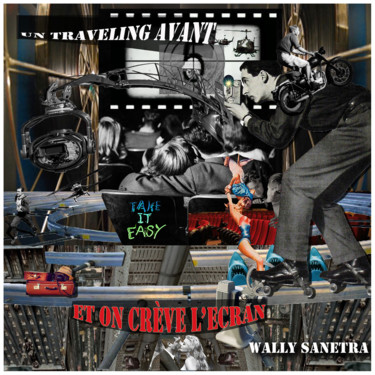 traveling avant Digitale Künste mit dem Titel "traveling avant" von Wally Sanetra, Original-Kunstwerk, 2D Digital Work