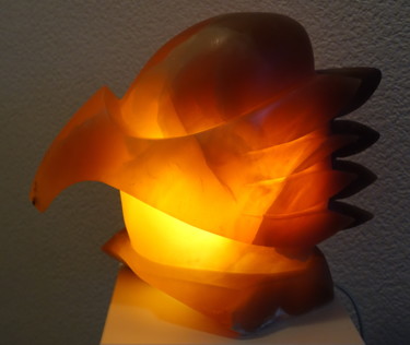 Sculpture intitulée "Albatros" par Walter Kuschniersch, Œuvre d'art originale, Pierre