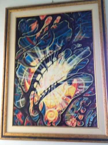 Painting titled "The beginning" by Walter Bianco, Original Artwork, Acrylic