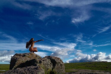 Fotografia zatytułowany „Karen To the Horizo…” autorstwa Walter Bosque, Oryginalna praca, Fotografia cyfrowa