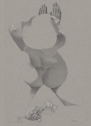 Рисунок под названием ""My feet please (22…" - Walter Roos, Подлинное произведение искусства, Карандаш