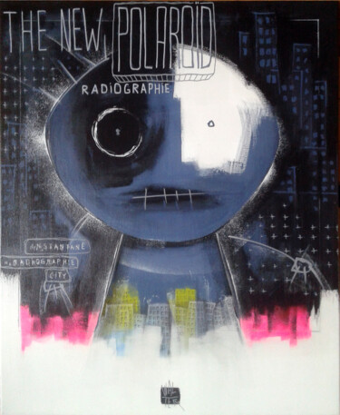 Peinture intitulée "The New Polaroid Ra…" par Walter Sené, Œuvre d'art originale, Acrylique