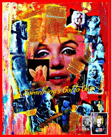 Collagen mit dem Titel "Something's Got To…" von Walter Vermeulen, Original-Kunstwerk, Digitale Collage