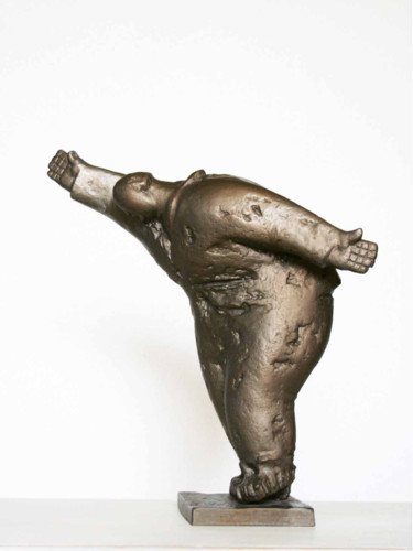 Sculpture titled "Chasing no.12 (sing…" by Wang Xinggang, Original Artwork