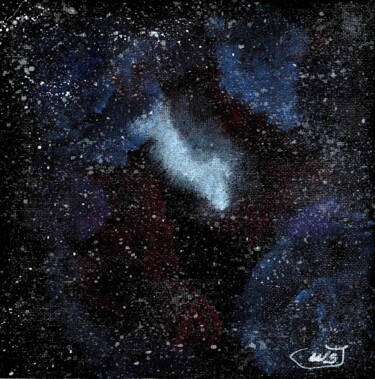 Pintura titulada "Espace, TA010422" por Mf Arts-Créations, Obra de arte original, Acrílico