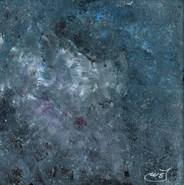 Painting titled "Espace TA020422" by Mf Arts-Créations, Original Artwork, Acrylic