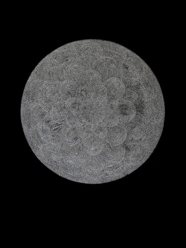 Gravures & estampes intitulée "Lune Noire ( l'ouïe…" par Suo Yuan Wang, Œuvre d'art originale