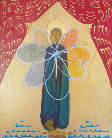 Рисунок под названием "Holy artist 9" - Wanja, Подлинное произведение искусства, Акрил