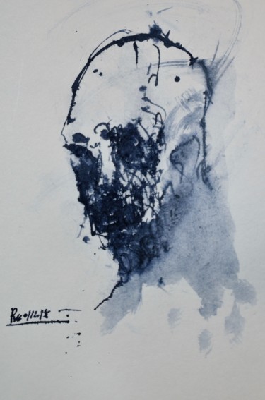 「Der verlorene Sohn…」というタイトルの描画 Stephan Rodriguez Warnemündeによって, オリジナルのアートワーク, インク