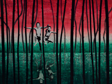 LUST FOR LIFE Peinture intitulée "LUST FOR LIFE" par Dbwaterman, Œuvre d'art originale, Acrylique