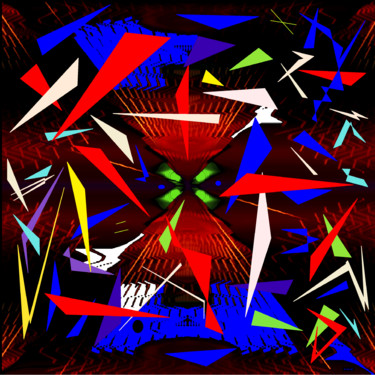 PEINTURE ABSTRAITE Digital Arts titled "PEINTURE ABSTRAITE" by Milafair, Original Art, Digital Painting
