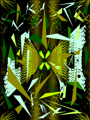 Arts numériques intitulée "PAPILLON AUX EXTASE…" par Milafair, Œuvre d'art originale, Peinture numérique