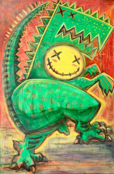 pseudo02 Pintura titulada "pseudo02" por Wayne Guan, Obra de arte original, Acrílico