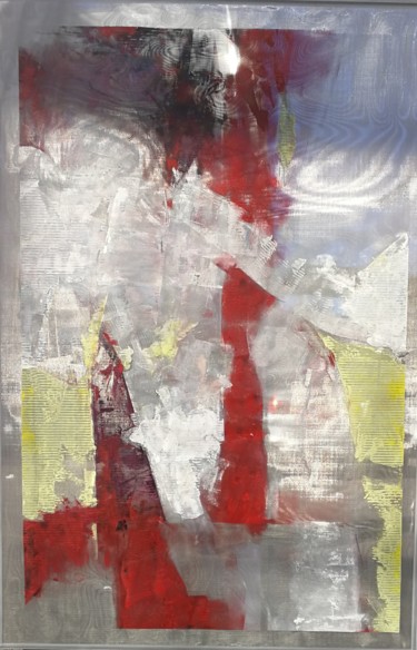 Malerei mit dem Titel "Signum rediit 0-PHO…" von Vuce, Original-Kunstwerk, Öl
