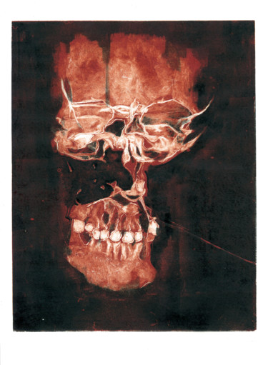Incisioni, stampe intitolato "monotype05.jpg" da William Chajin, Opera d'arte originale, Monotipo