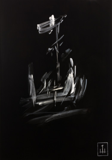 Malarstwo zatytułowany „Radeau” autorstwa Welter Arnaud, Oryginalna praca, Akryl