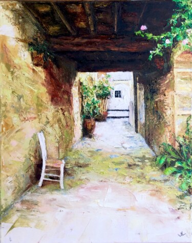 Painting titled "‘This Way’" by Wendy Long, Original Artwork, Oil