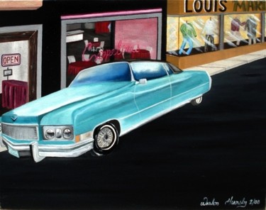 Painting titled "Night On The Town" by Weshon Hornsby, Original Artwork