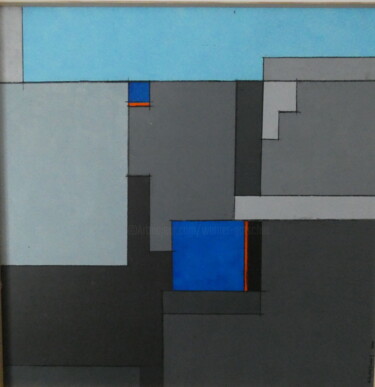 Painting titled "SANS TITRE  1017" by Werner Albert Gatschet, Original Artwork, Acrylic