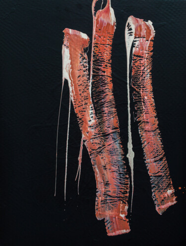 Картина под названием "Gestus 3" - Werner Schaile, Подлинное произведение искусства, Масло