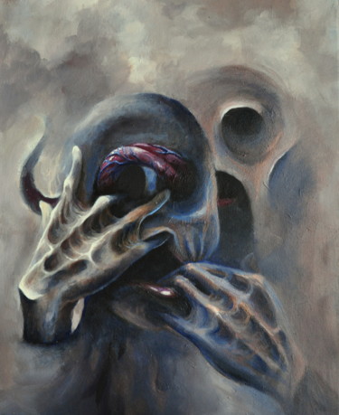 Painting titled "2" by Weronika Błoch, Original Artwork, Acrylic