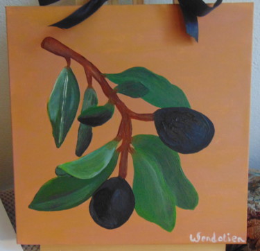 Peinture intitulée "Mission Olive branch" par Valerie, Œuvre d'art originale, Acrylique