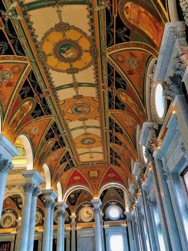 Photography titled "Library of Congress…" by W. Marek Cholody, Original Artwork, Manipulated Photography