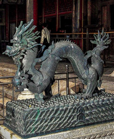 Fotografia intitulada "Dragon from the Imp…" por W. Marek Cholody, Obras de arte originais, Fotografia digital