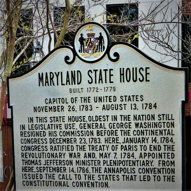 Photographie intitulée "Maryland State Hous…" par W. Marek Cholody, Œuvre d'art originale, Photographie numérique
