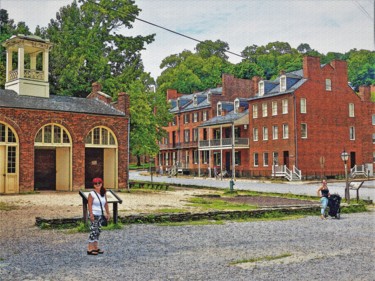 Photography titled "Harpers Ferry, West…" by W. Marek Cholody, Original Artwork, Manipulated Photography