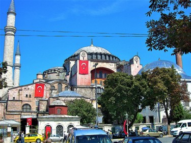Фотография под названием "Hagia Sophia Mosque…" - W. Marek Cholody, Подлинное произведение искусства, Манипулированная фотог…