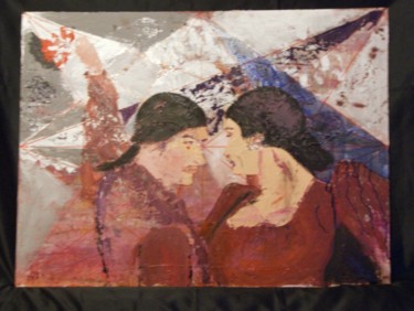 Peinture intitulée "tango passion" par Willo . B, Œuvre d'art originale