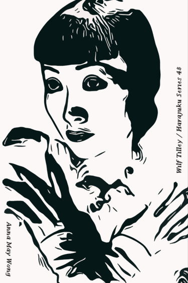 Incisioni, stampe intitolato "Harajuku Series No.…" da Wilf Tilley, Opera d'arte originale, Stampa digitale