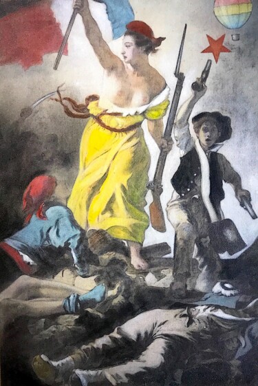 Pintura intitulada "Semi-nude young wom…" por Wilf Tilley, Obras de arte originais, Óleo Montado em Painel de madeira