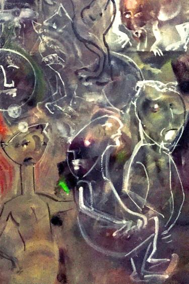 Картина под названием "Detail From: Il Sbr…" - Wilf Tilley, Подлинное произведение искусства, Масло