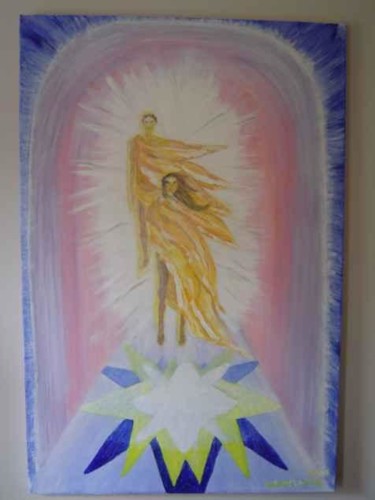 Painting titled "Star Portal" by Wilhelmina Mckittrick, Original Artwork, Other