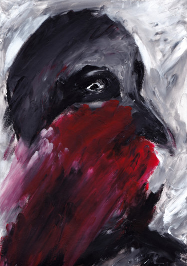Silence Painting titled "Silence" by Wilhelm Nosferatu, Original Art, Acrylic