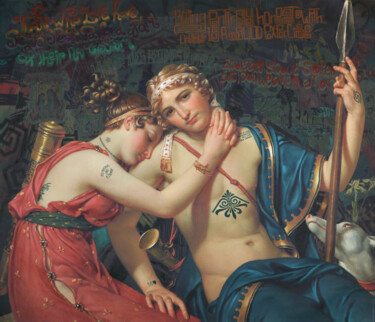 Pittura intitolato "A woman should soft…" da Wilhem Von Kalisz, Opera d'arte originale, Pittura digitale
