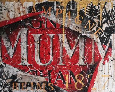 Ζωγραφική με τίτλο "Mumm Champagne" από Will, Αυθεντικά έργα τέχνης, Ακρυλικό