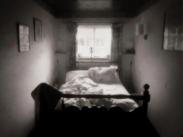 Artes digitais intitulada "Bedroom at Tyddon C…" por William Eiffert, Obras de arte originais, Trabalho Digital 2D