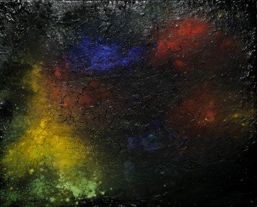 Peinture intitulée "Paysage 5" par William Fages, Œuvre d'art originale, Pigments