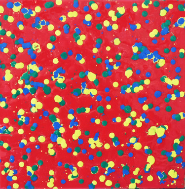Painting titled "Dots" by William Olexik, Original Artwork, Acrylic