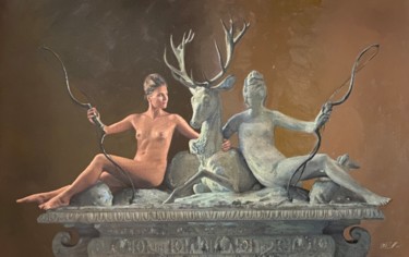 Peinture intitulée "The Spirit Of Trans…" par William Oxer F.R.S.A., Œuvre d'art originale, Acrylique