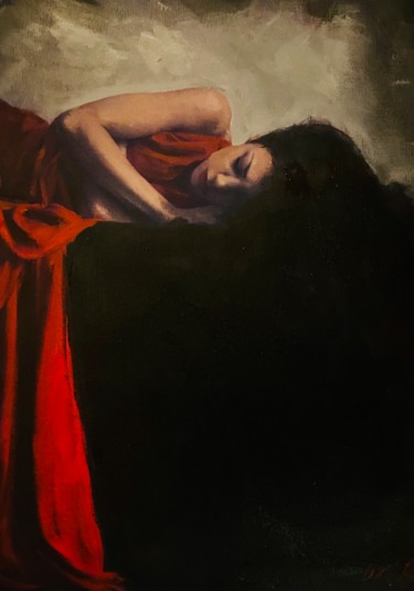 Peinture intitulée "Calm Light" par William Oxer F.R.S.A., Œuvre d'art originale, Acrylique
