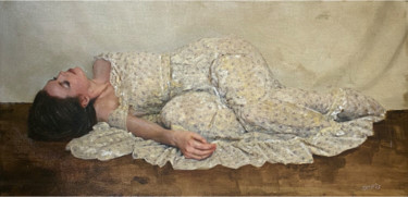 Painting titled "Serenity" by William Oxer F.R.S.A., Original Artwork, Acrylic