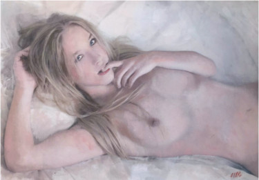 Painting titled "The Awakening" by William Oxer F.R.S.A., Original Artwork, Acrylic