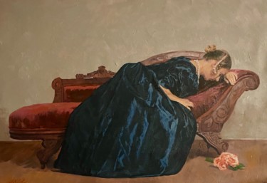 Картина под названием "Dream Of The Return" - William Oxer F.R.S.A., Подлинное произведение искусства, Акрил