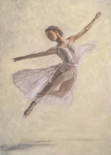 Malerei mit dem Titel "Leap Of Faith" von William Oxer F.R.S.A., Original-Kunstwerk, Öl