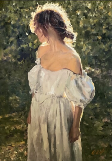 Painting titled "'Autumn Romance'" by William Oxer F.R.S.A., Original Artwork, Oil